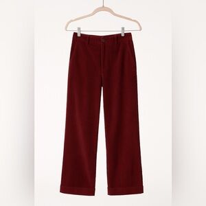Old Navy Women's Burgundy Wide Leg Pants